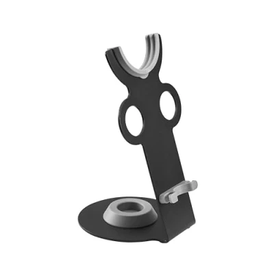 Immagine di PureMounts® Supporto per asciugacapelli Dyson® Supersonic, Attacco Magnetico, Gestione dei Cavi, Cuscinetto in Silicone, Nero