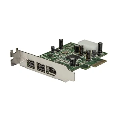 Immagine di Startech.com Scheda Adatattore PCI Express Firewire 2B 1A 1394 a Basso Profilo, 3 Porte