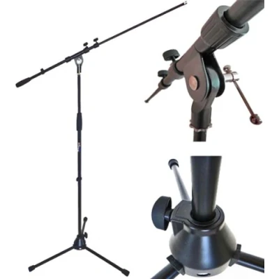 Immagine di Keepdrum MS107B asta per microfono con e base in metallo