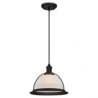 Immagine di Westinghouse Lighting 6336940 Lampada a Sospensione per Interni Monoluce, Bronzata ad Olio