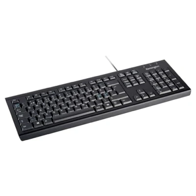 Immagine di Kensington 1500109 Tastiera ValuKeyboard con cavo, Per PC, laptop, notebook, Compatibilità USB Dell, Acer, HP, Samsung e altri ancora, QWERTY layout , Nero