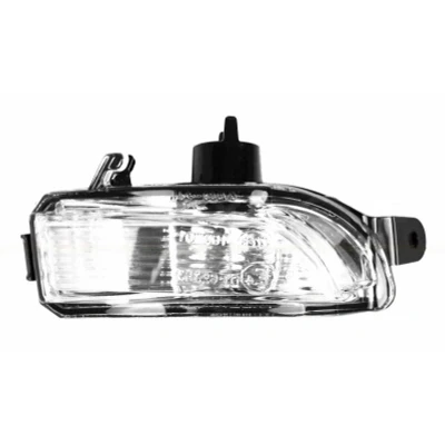 Immagine di PRASCO SK3287415 Frecce bianco Specchietto esterno destro, Specchio SKODA: Fabia III Hatchback, Station Wagon