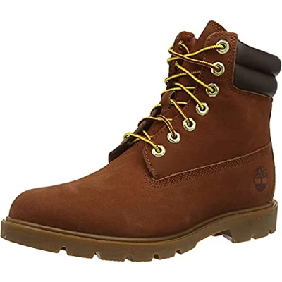 Immagine di Timberland Uomo 6 Inch WR Basic Stivali, Marrone (Rust/Nubuck), 39 EU