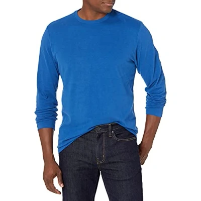 Immagine di Amazon Essentials T Shirt a Maniche Lunghe Regular Fit Uomo, Bluette, M