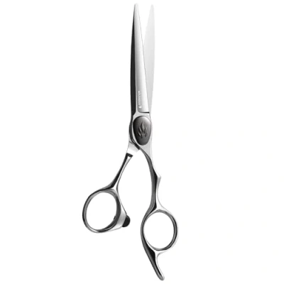 Immagine di AOLANDUO forbici da barbiere Estremamente affilato Design offset utilizzando giapponese VG10 in acciaio inox per tagliare i capelli stilisti Salon