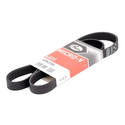 Immagine di GATES 6PK1195 Cinghia Poly V 1195 6 Poliestere, EPDM (Etilene Propilene Diene Caucciù) RoadMax Value Line RENAULT: MEGANE 4, Clio 3 mister