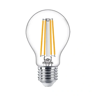 Immagine di Philips Lighting 34784700 LED (monocolore) ERP D (A G) E27 Forma di bulbo 5.9 W = 60 Bianco caldo (Ø x L) mm 104 1 pz.