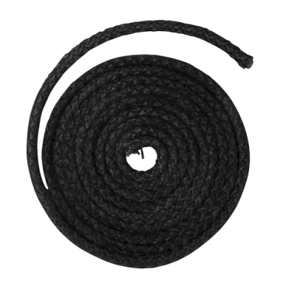 Immagine di pyrofeu Pyro FEU Guarnizione refrattaria 8 mm x 2,5 m + tubetto di Colla, Fibra Vetro, Nero, Standard