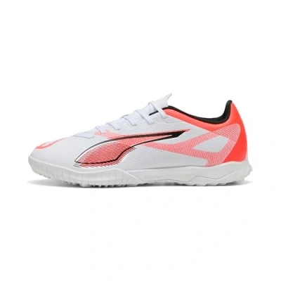 Immagine di Puma Ultra 5 PLAY TT Scarpe da calcetto con tacchetti, Uomo, Taglia: 43, White/black/glowing red Sintetico