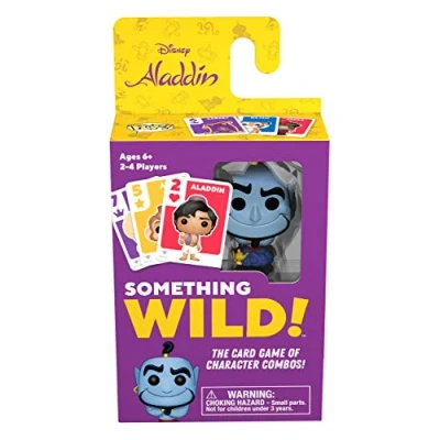 Immagine di Funko 49357 Board Games Signature Something Wild Card Game Aladdin, Multicolour