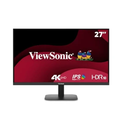 Immagine di Viewsonic VA2708 4K HD Monitor LED ERP F (A G) 68.6 cm (27 pollici) 3840 x 2160 Pixel 16:9 4 ms HDMI ™, DisplayPort, Audio stereo (jack da 3,5 mm) IPS
