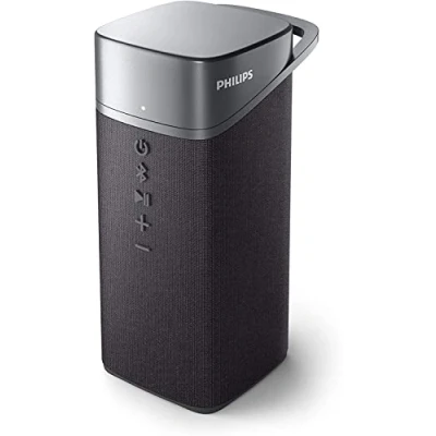 Immagine di Philips S3505/00 Altoparlante Bluetooth con Microfono, Driver Full Range da 1.75&quot;, 10 Ore di Riproduzione, Diffusore Passivo, 20 m Portata, Grigio