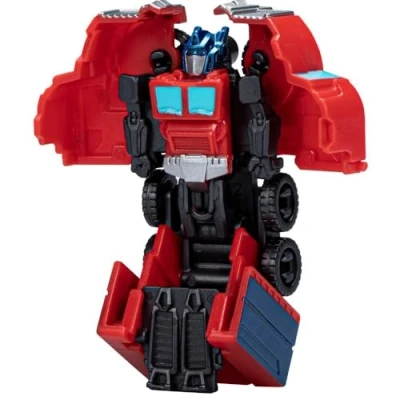 Immagine di Transformers EarthSpark, Tatticon Optimus Prime 6 cm, giocattolo robot per bambini dai anni in su