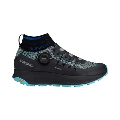 Immagine di Viking Ce​r​r​a​ Sp​e​e​d​ GTX BOA, Scarpe da Passeggio Unisex Adulto, Multicolore (Black/Aqua), 44 EU