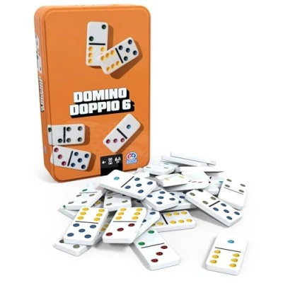 Immagine di Editrice Giochi, Giochi da Tavolo Classici, Domino Doppio Sei, Gioco dai 4 anni in su