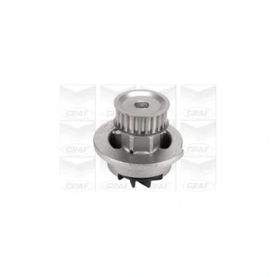 Immagine di GRAF PA541 Pompa acqua 23 con anello tenuta meccanico Lamiera d&#039;acciaio 27,7 per trasmissione cinghia dentata OPEL: Corsa C Hatchback