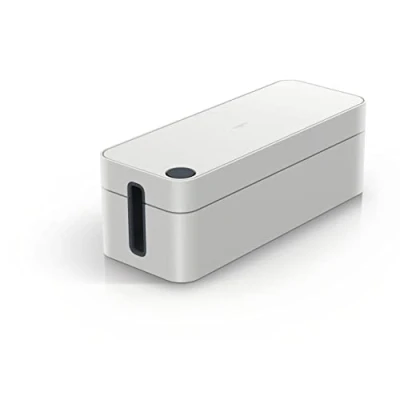 Immagine di Durable 503010 Cavoline Box L, Scatola Nascondi Cavi, per Multi Presa da 5 Entrate, 406 x 139 156 mm, Grigio