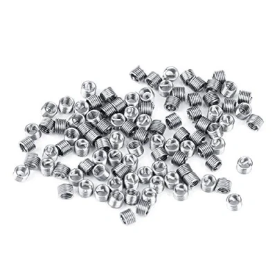 Immagine di 100Pcs Inserto Filettato per Riparazione Inserti in Acciaio Inossidabile (M2*0.4 * 2D)