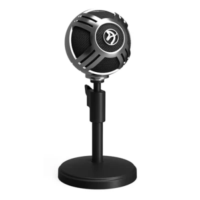 Immagine di Arozzi Sfera Microphone, Cromo, 25 x 12 cm