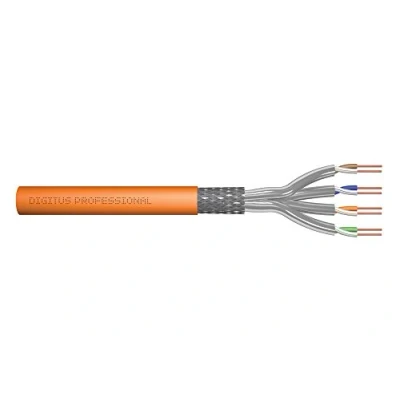 Immagine di Digitus DK 1743 VH 5 Cavo di rete CAT 7 S/FTP 0.25 mm² Arancione 500 m