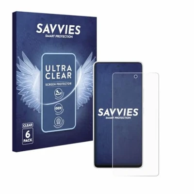 Immagine di savvies (6 Pezzi Pellicola Protettiva per Samsung Galaxy A53 5G Protezione Schermo Trasparente