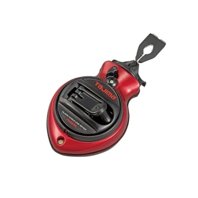 Immagine di Tajima CR201RD Rullo per corda a percussione Gear Drive (allacciatura, marcatura di tutte le superfici, extra resistente, nylon alta qualità, poliestere, custodia pressione in alluminio