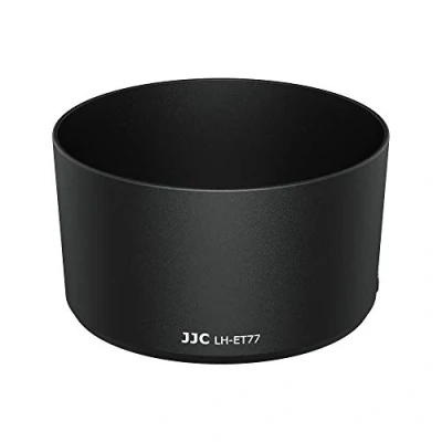 Immagine di JJC ET 77 Paraluce compatibile con Canon RF 85mm F2 Macro IS STM Lens + EOS R R5 R6 RP Ra C70 Camera