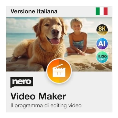 Immagine di Nero video Maker 2024 L&#039;originale Editor Editing Licenza illimitata 1 PC Windows 11/10 / 8/7