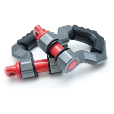 Immagine di Dragon Winch Grillo per verricello 4,75T / 4750 kg Set di 2 Grilli in Acciaio da 3/4&quot; Verricelli e Traino a Omega Universali Recupero Robusti Alta Qualità