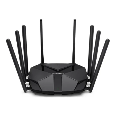 Immagine di Mercusys TP Link MR90X AX6000Mbps Router WiFi 6, 2.5G Porta WAN/LAN, 8 Antenne ad Alto Guadagno, Meno Interferenze, 4x4 MU MIMO, OFDMA, WPA3, Canali da 160MHz, Energia Efficiente