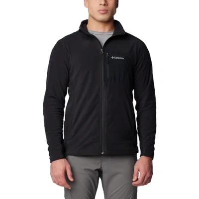 Immagine di Columbia Klamath RANGE FULL ZIP Giacca in pile, Uomo, Taglia: XS, Black