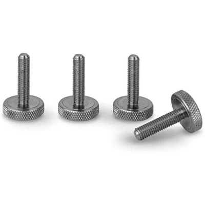 Immagine di PrecisionGeek Viti zigrinate M6 x 19mm Acciaio Inossidabile 4 pz