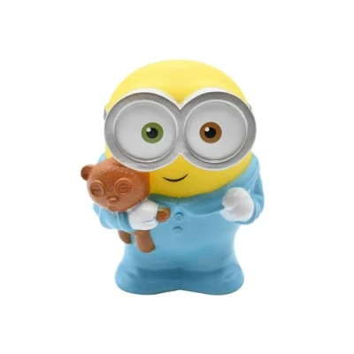 Immagine di Lexibook NLJ01DES Bob Minions Notturna LED per i Bambini, Cambiamento di Colore, Luce soffusa, Batterie, Cartone Animato, Multicolore, Misura Standard