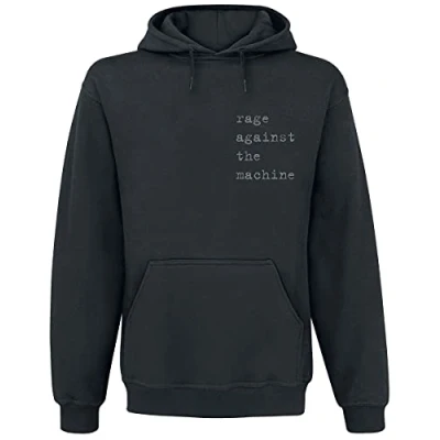 Immagine di Rage Against The Machine FTBK Uomo Felpa con Cappuccio Nero M 80% Cotone, 20% Poliestere Regular