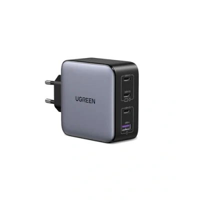 Immagine di UGREEN 100W Caricatore GaN USB C 4 Porte, Alimentatore Multiplo USB, Caricabatterie da Muro Compatibile con MacBook Pro/Air, iPad, iPhone 16 Pro Max, Galaxy S24 Ultra/ S23/ 22, Tablet ecc