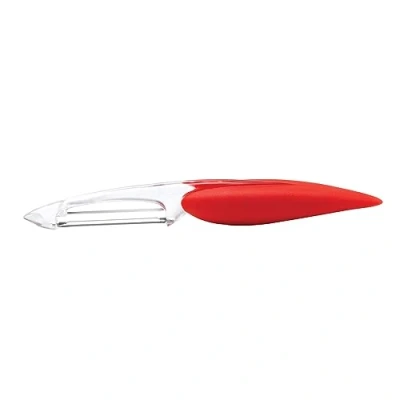 Immagine di Mastrad Elios Sottile pelapatate Pelle Confezione Bulk, 15 Pezzi, Colore: Rosso