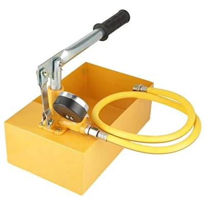 Immagine di Pompa Di Prova,2,5 Mpa 13 ml/ora 25Kg Pressione Alluminio Acqua O Olio Idraulico Prova Impianti Manuale Per Una Varietà Recipienti A Pressione, Tubi, Valvole E Altri Test