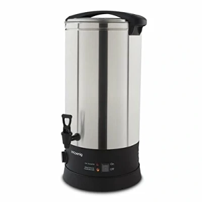Immagine di H.Koenig LEGI25 sterilizzatore per barattoli e Preparazione di Ricette Calde, 25 l, 30 110 C, Timer Fino a 120 Minuti, Acciaio Inossidabile, 2500 W, Litri