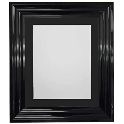 Immagine di FRAMES BY POST FIRENZAHGBBLACKMOUNT4050CMA3 Cornice portafoto, Supporto Nero, 40 x 50 cm PIC Size A3