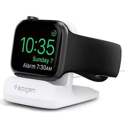 Immagine di Spigen S350 Compatibile con Supporto Apple Watch per Ultra 2/1 49mm, Series 10/9/8/7/6/5/SE/4/3/2/1 (49/46/45/4/42/41/40mm) Bianco