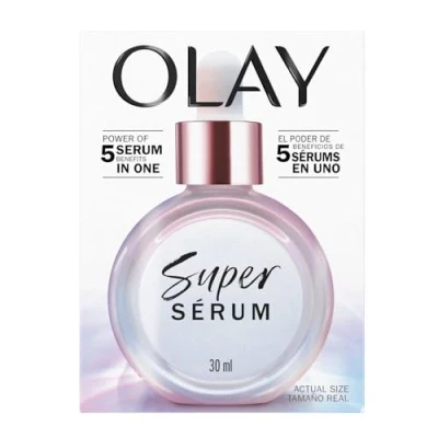 Immagine di Olay Super Siero, Siero Viso Idratante Con Vitamina C, Niacinamide, Peptide Di Collagene, Cura Della Pelle Well Aging, E Illuminante, 30 ml