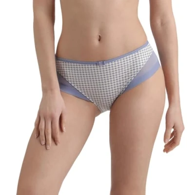 Immagine di Dim Slip Generous Classic Donna x1, Pied de Poule, M