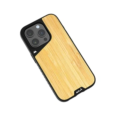 Immagine di Mous Cover per iPhone 15 Pro con MagSafe Limitless 5.0 Bambù Custodia Case Antiurto