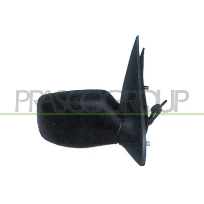 Immagine di Specchietto retrovisore esterno Prasco FD0287113 Dx nero manuale regolabile dall&#039;interno, Regolazione:comando cavo flessibile FORD: Escort 6