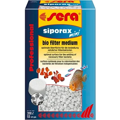 Immagine di sera 0685 siporax mini Filtro ad alte prestazioni professionale specifico l’impiego in piccoli acquari, 270g
