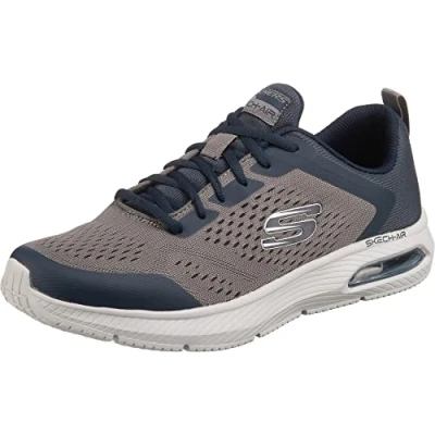 Immagine di Skechers Dyna air Pelland, Scarpe da Ginnastica Uomo, Multicolore Navy Mesh Charcoal Synthetic Trim Nvcc, 45 EU