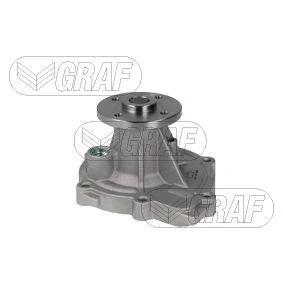 Immagine di GRAF PA1507 Pompa acqua con guarnizione senza coperchio meccanico per trasmissione cinghia Poly V MITSUBISHI: L200 / Triton Pick up