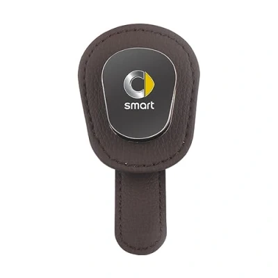 Immagine di Custodie Occhiali Parasole Portaocchiali, per Smart 450 451 453 Car Sunglasses Glasses Holder Cases Supporto Interno Decorazione Accessories,Brown Style