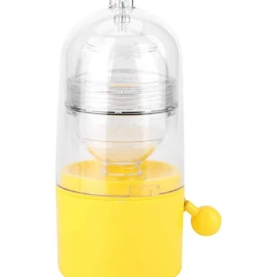 Immagine di Agitatore per Uova Scrambler Frusta a mano dorata Creatore di Tuorlo Bianco Mixer Gadget da cucina la casa