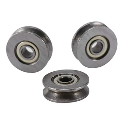 Immagine di 20pcs V623ZZ Cuscinetto a Sfere Gola V Scanalata, Puleggia Doppio Schermatura in acciaio al carbonio 3x12x4mm per sistemi di movimento lineare